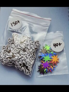 Assorted Star Confetti and Diploma Cutouts - Multicolor - Unbranded